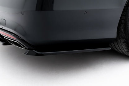 Diffusor Flaps passend für Mercedes-Benz S AMG-Line W222 schwarz Hochglanz