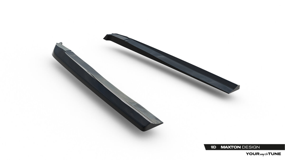 Diffusor Flaps passend für Mercedes-Benz S AMG-Line W222 schwarz Hochglanz