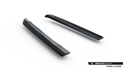 Diffusor Flaps passend für Mercedes-Benz S AMG-Line W222 schwarz Hochglanz