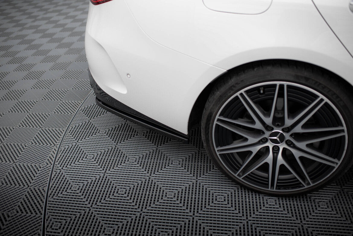 Diffusor Flaps passend für Mercedes C AMG-Line / 43 AMG W206 schwarz Hochglanz