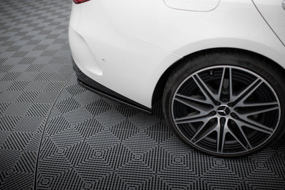 Diffusor Flaps passend für Mercedes C AMG-Line / 43 AMG W206 schwarz Hochglanz