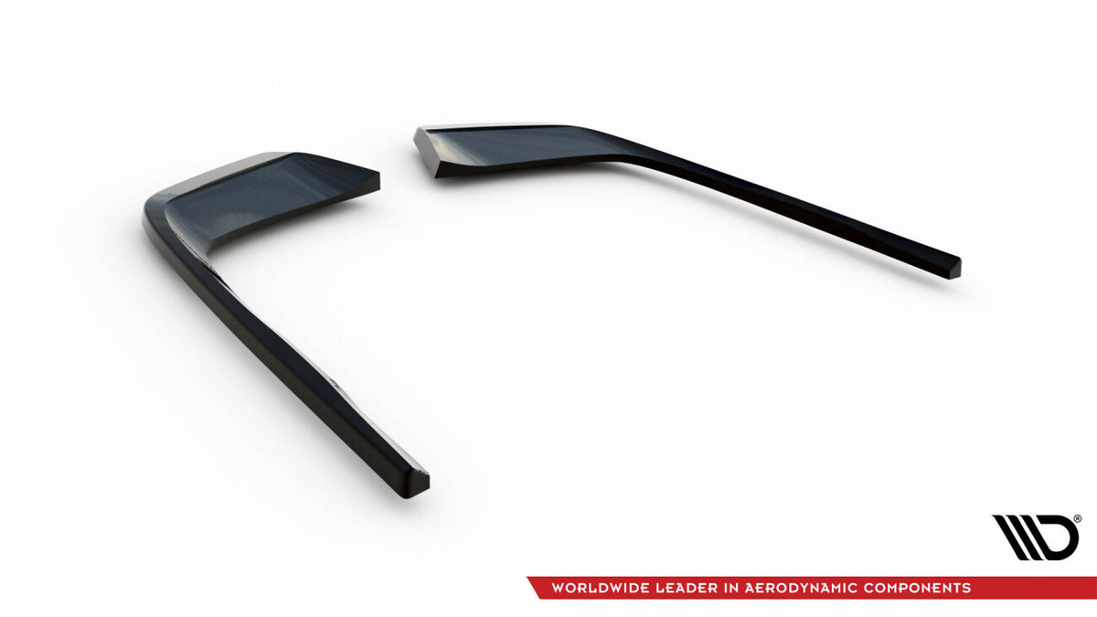 Diffusor Flaps passend für Mercedes C AMG-Line / 43 AMG W206 schwarz Hochglanz