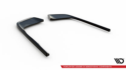 Diffusor Flaps passend für Mercedes C AMG-Line / 43 AMG W206 schwarz Hochglanz