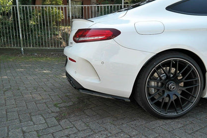 Diffusor Flaps passend für Mercedes C-Klasse C205 63 AMG Coupe schwarz Hochglanz