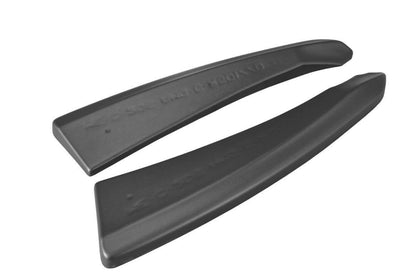 Diffusor Flaps passend für Mercedes C-Klasse C205 63 AMG Coupe schwarz Hochglanz