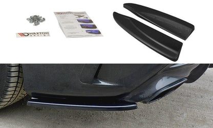 Diffusor Flaps passend für Mercedes CLA A45 AMG C117 FL schwarz Hochglanz
