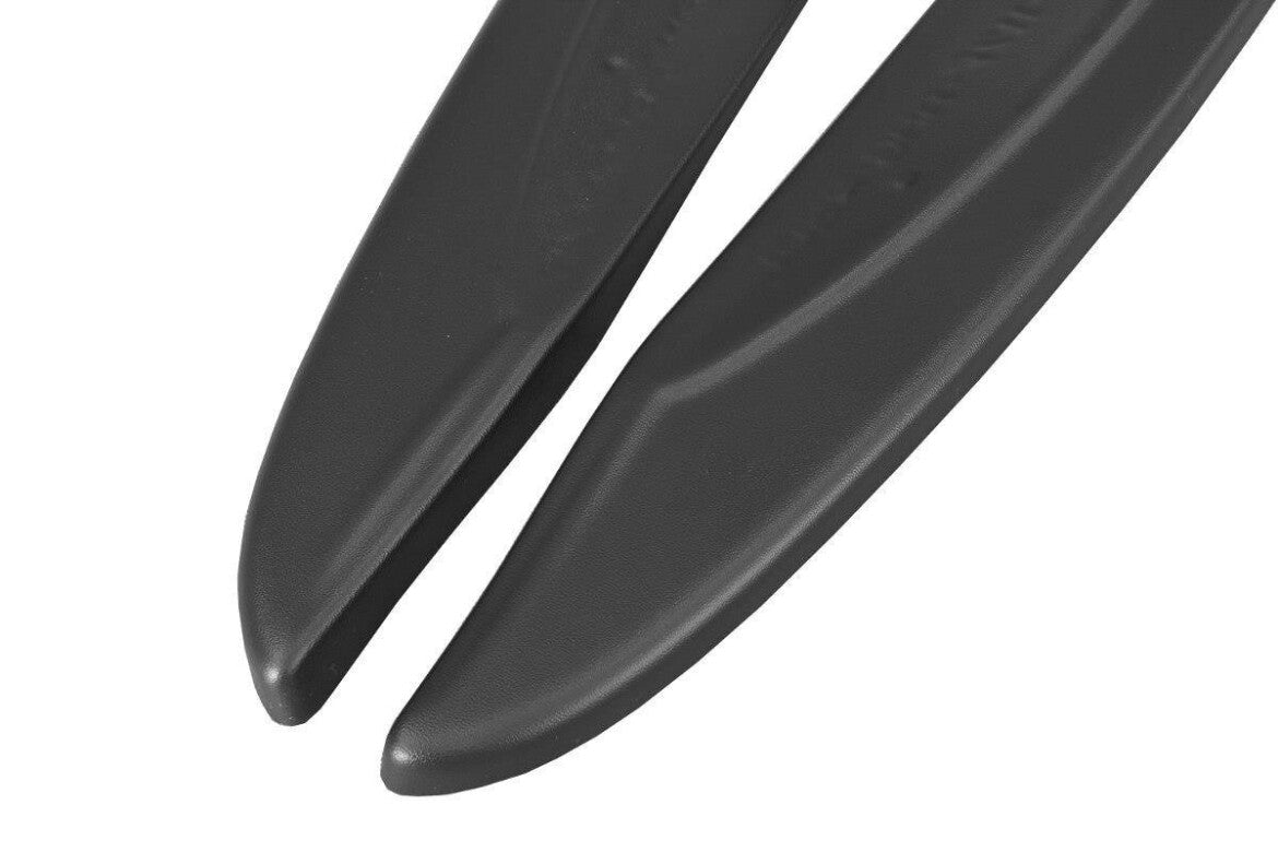 Diffusor Flaps passend für Mercedes CLA A45 AMG C117 FL schwarz Hochglanz