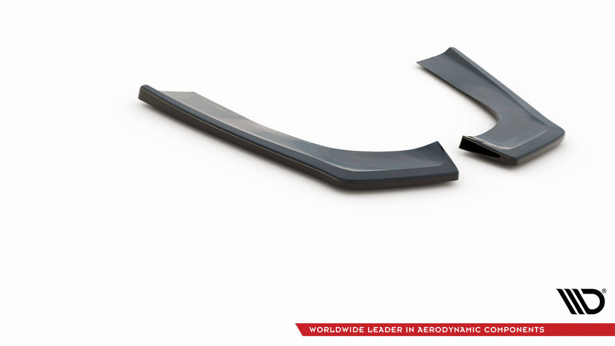 Diffusor Flaps passend für Mercedes CLA AMG-Line X118 schwarz Hochglanz