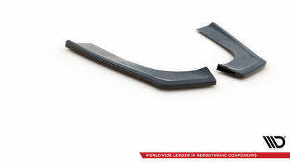 Diffusor Flaps passend für Mercedes CLA AMG-Line X118 schwarz Hochglanz