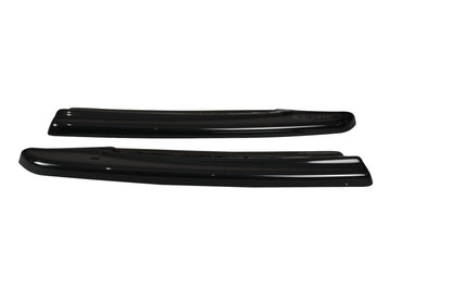 Diffusor Flaps passend für Mercedes CLA C117 AMG-LINE FL schwarz Hochglanz