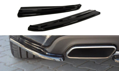 Diffusor Flaps passend für Mercedes CLS AMG-Line C218 schwarz Hochglanz