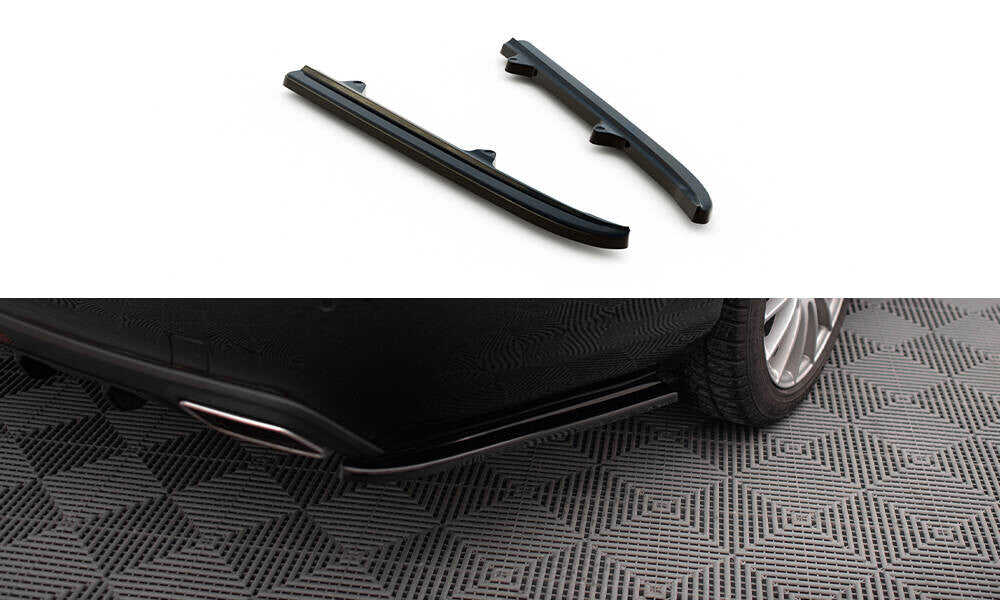 Diffusor Flaps passend für Mercedes CLS C218 schwarz Hochglanz
