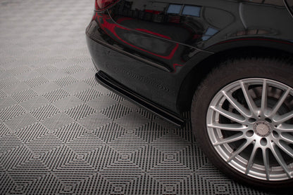 Diffusor Flaps passend für Mercedes CLS C218 schwarz Hochglanz
