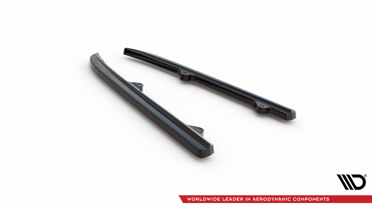 Diffusor Flaps passend für Mercedes CLS C218 schwarz Hochglanz