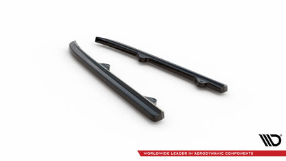 Diffusor Flaps passend für Mercedes CLS C218 schwarz Hochglanz