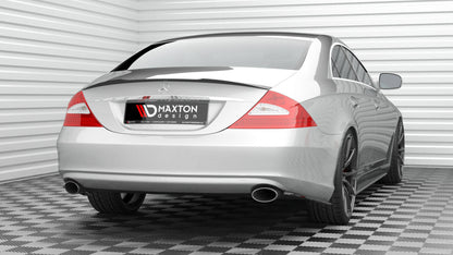 Diffusor Flaps passend für Mercedes CLS C219 schwarz Hochglanz