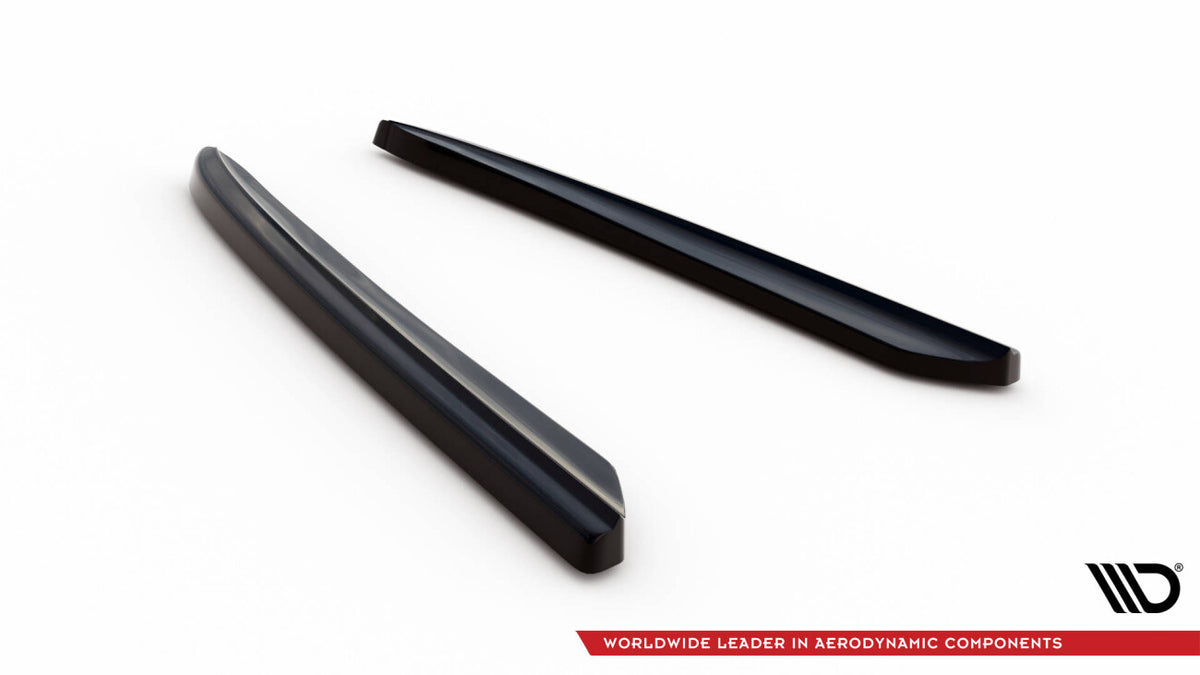 Diffusor Flaps passend für Mercedes CLS C219 schwarz Hochglanz