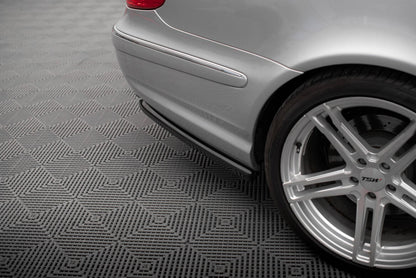 Diffusor Flaps passend für Mercedes E 55 AMG W211 schwarz Hochglanz