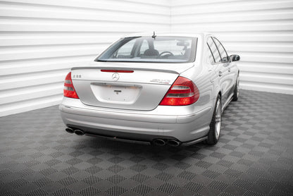 Diffusor Flaps passend für Mercedes E 55 AMG W211 schwarz Hochglanz