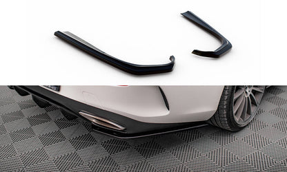 Diffusor Flaps passend für Mercedes E-Klasse W213 Coupe(C238) / Cabriolet (A238) AMG-Line schwarz Hochglanz