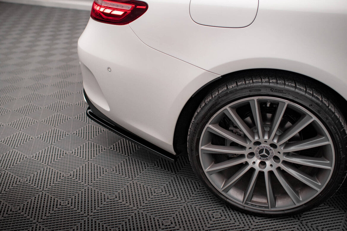Diffusor Flaps passend für Mercedes E-Klasse W213 Coupe(C238) / Cabriolet (A238) AMG-Line schwarz Hochglanz