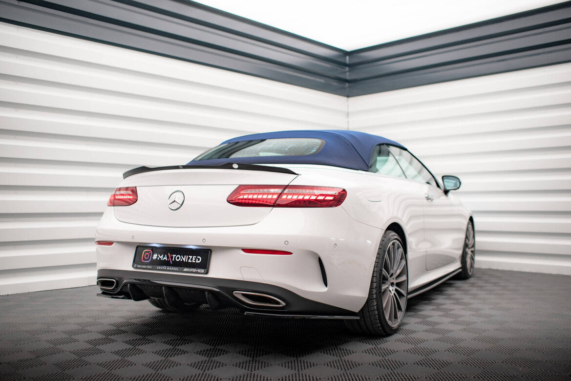 Diffusor Flaps passend für Mercedes E-Klasse W213 Coupe(C238) / Cabriolet (A238) AMG-Line schwarz Hochglanz