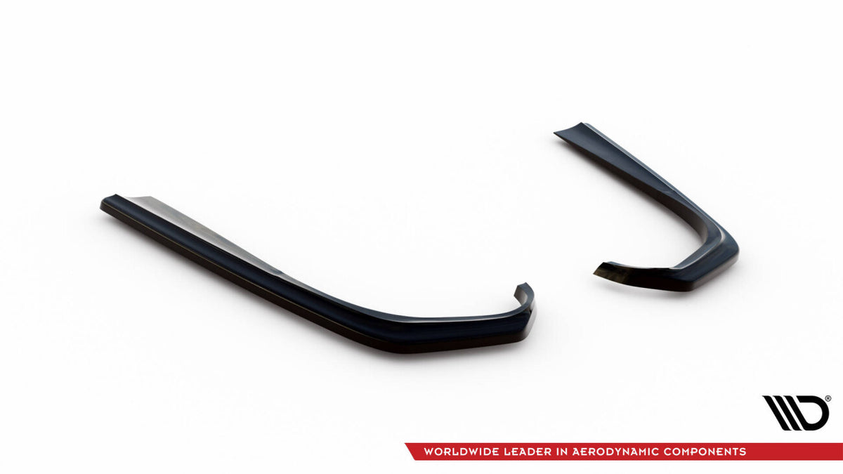 Diffusor Flaps passend für Mercedes E-Klasse W213 Coupe(C238) / Cabriolet (A238) AMG-Line schwarz Hochglanz