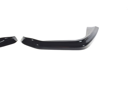 Diffusor Flaps passend für Mercedes E43 AMG / AMG-Line Limousine / Kombi W213 / S213 schwarz Hochglanz