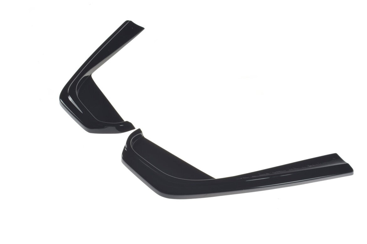 Diffusor Flaps passend für Mercedes E43 AMG / AMG-Line Limousine / Kombi W213 / S213 schwarz Hochglanz