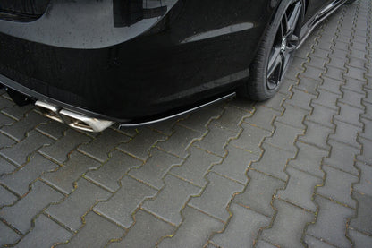 Diffusor Flaps passend für Mercedes E63 AMG W212 schwarz Hochglanz