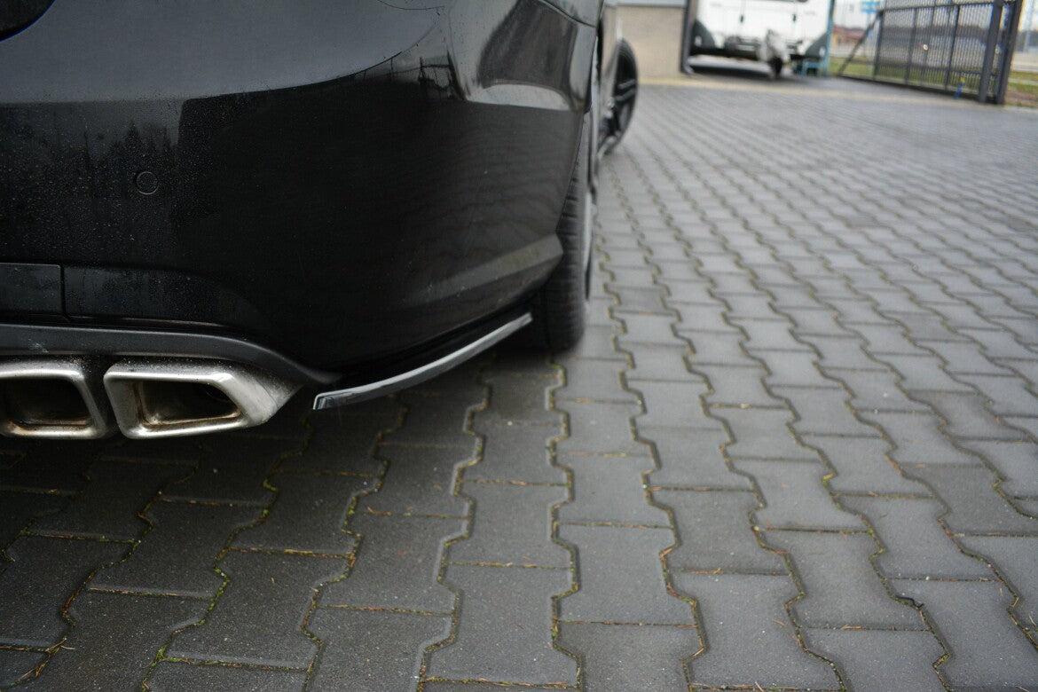 Diffusor Flaps passend für Mercedes E63 AMG W212 schwarz Hochglanz