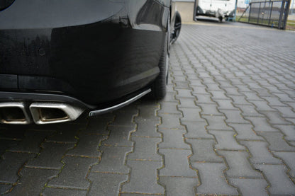 Diffusor Flaps passend für Mercedes E63 AMG W212 schwarz Hochglanz