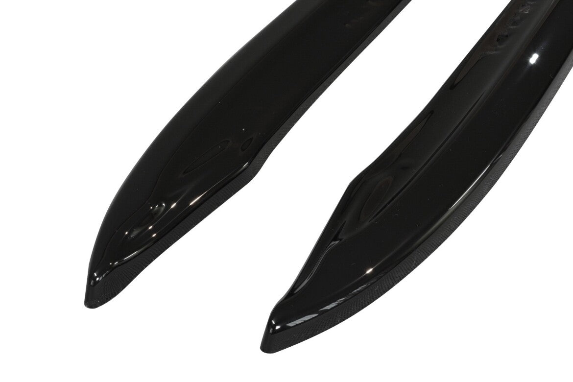 Diffusor Flaps passend für Mercedes E63 AMG W212 schwarz Hochglanz