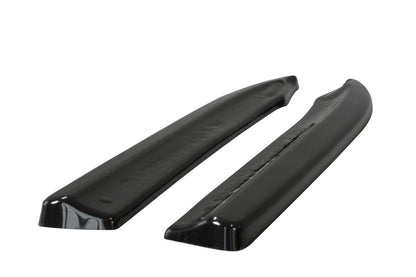Diffusor Flaps passend für Mercedes E63 AMG W212 schwarz Hochglanz