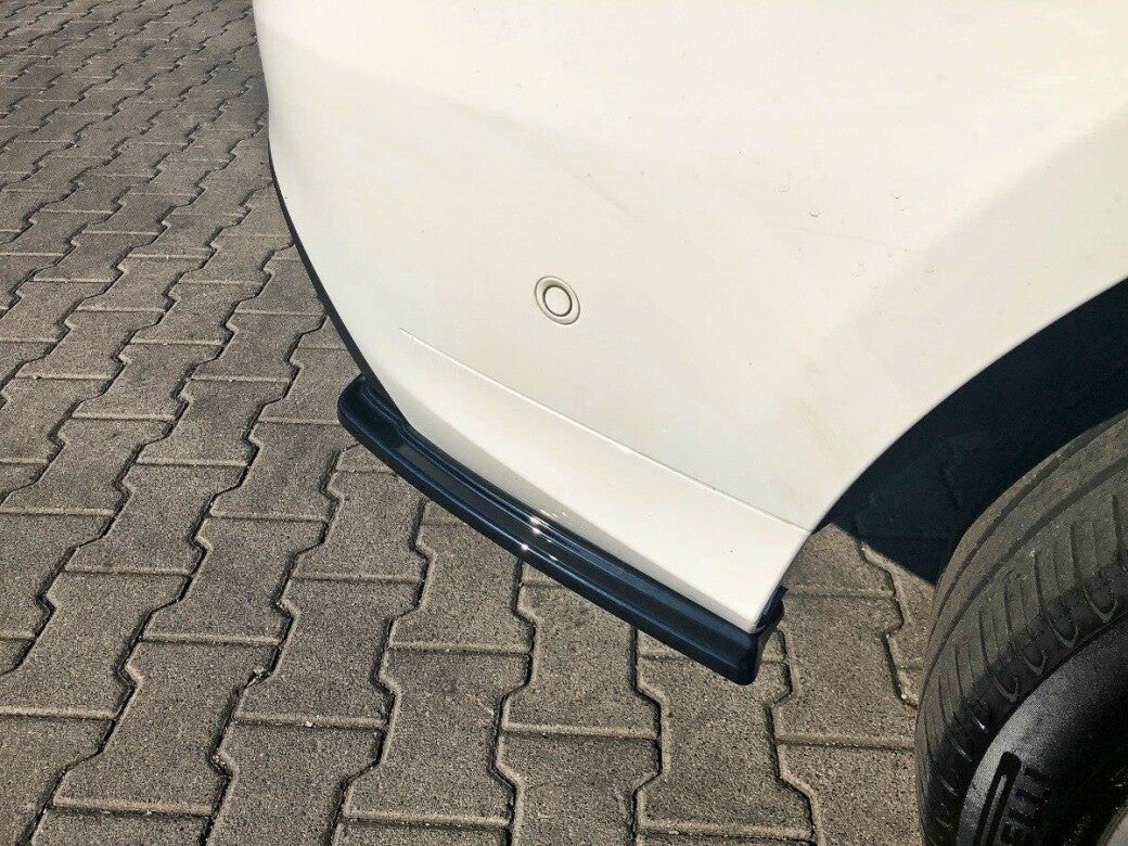 Diffusor Flaps passend für Mercedes GLE W166 AMG-Line schwarz Hochglanz