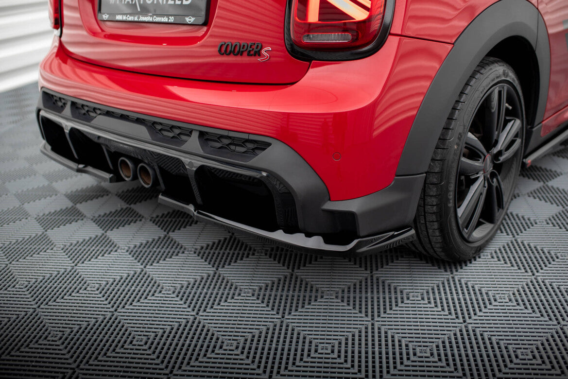 Diffusor Flaps passend für Mini Cooper S John Cooper Works F55 FL schwarz Hochglanz