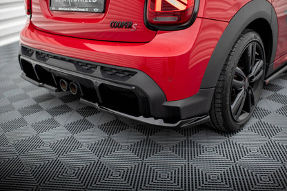 Diffusor Flaps passend für Mini Cooper S John Cooper Works F55 FL schwarz Hochglanz