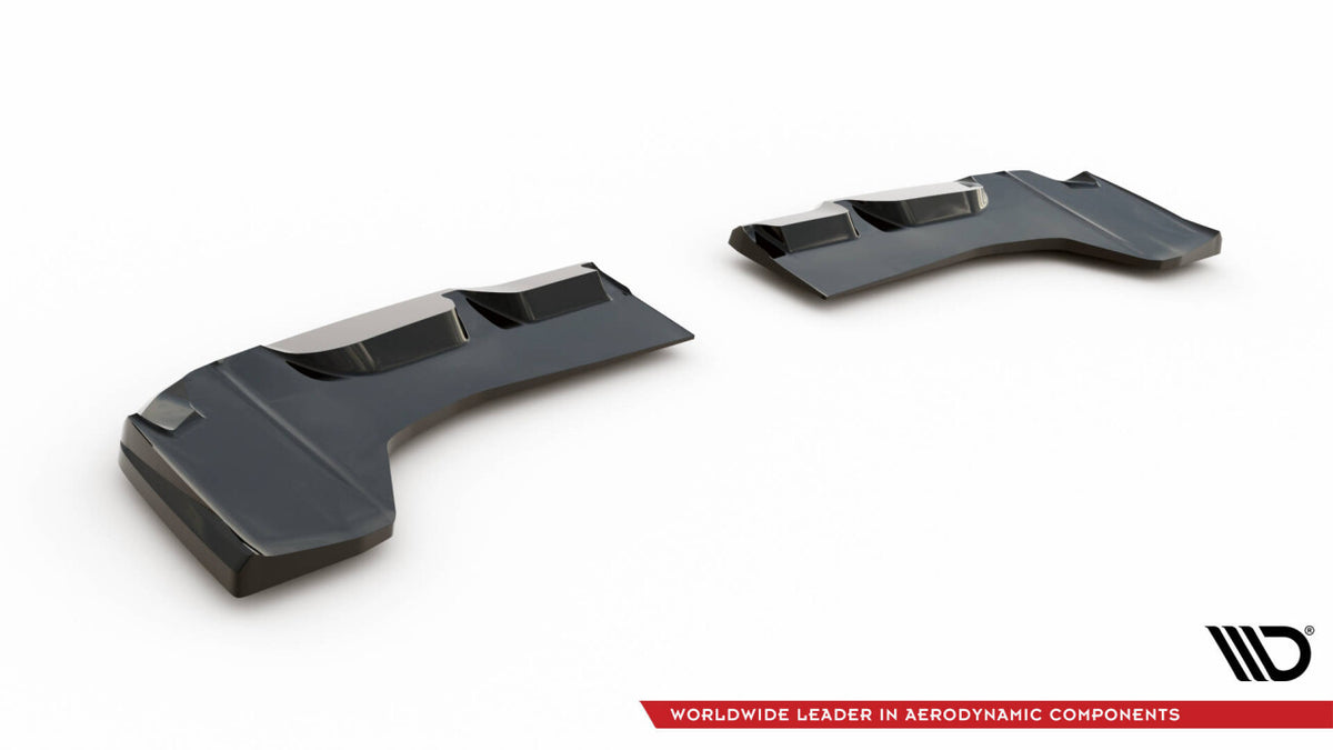 Diffusor Flaps passend für Mini Cooper S John Cooper Works F55 FL schwarz Hochglanz