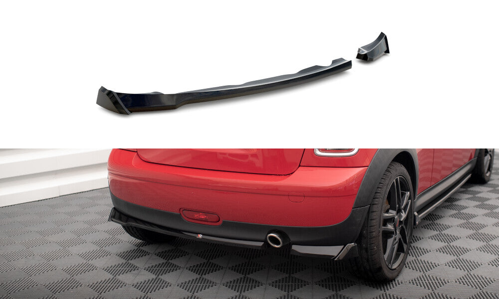 Diffusor Flaps passend für Mini One R56 schwarz Hochglanz