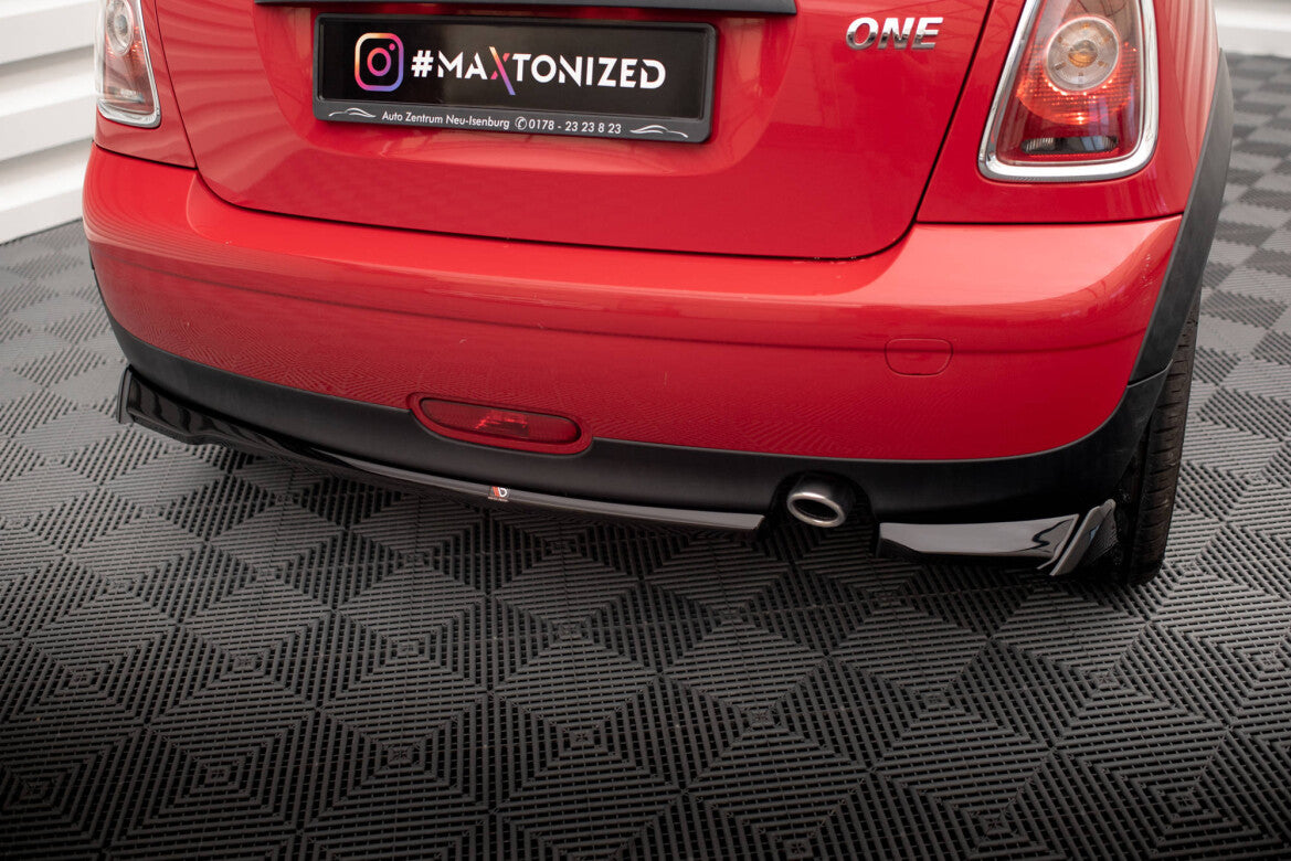 Diffusor Flaps passend für Mini One R56 schwarz Hochglanz