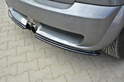Diffusor Flaps passend für Mini R53 Cooper S JCW schwarz Hochglanz