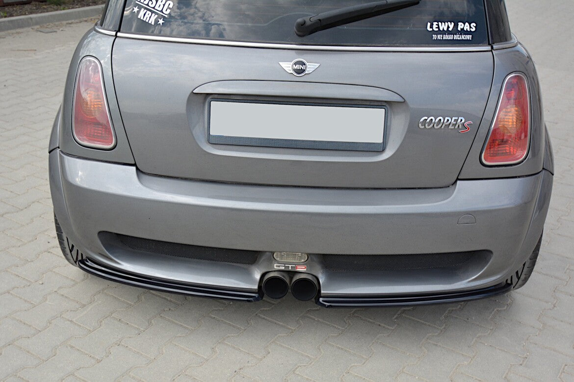 Diffusor Flaps passend für Mini R53 Cooper S JCW schwarz matt