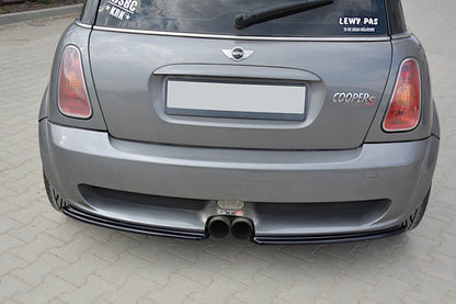 Diffusor Flaps passend für Mini R53 Cooper S JCW schwarz matt