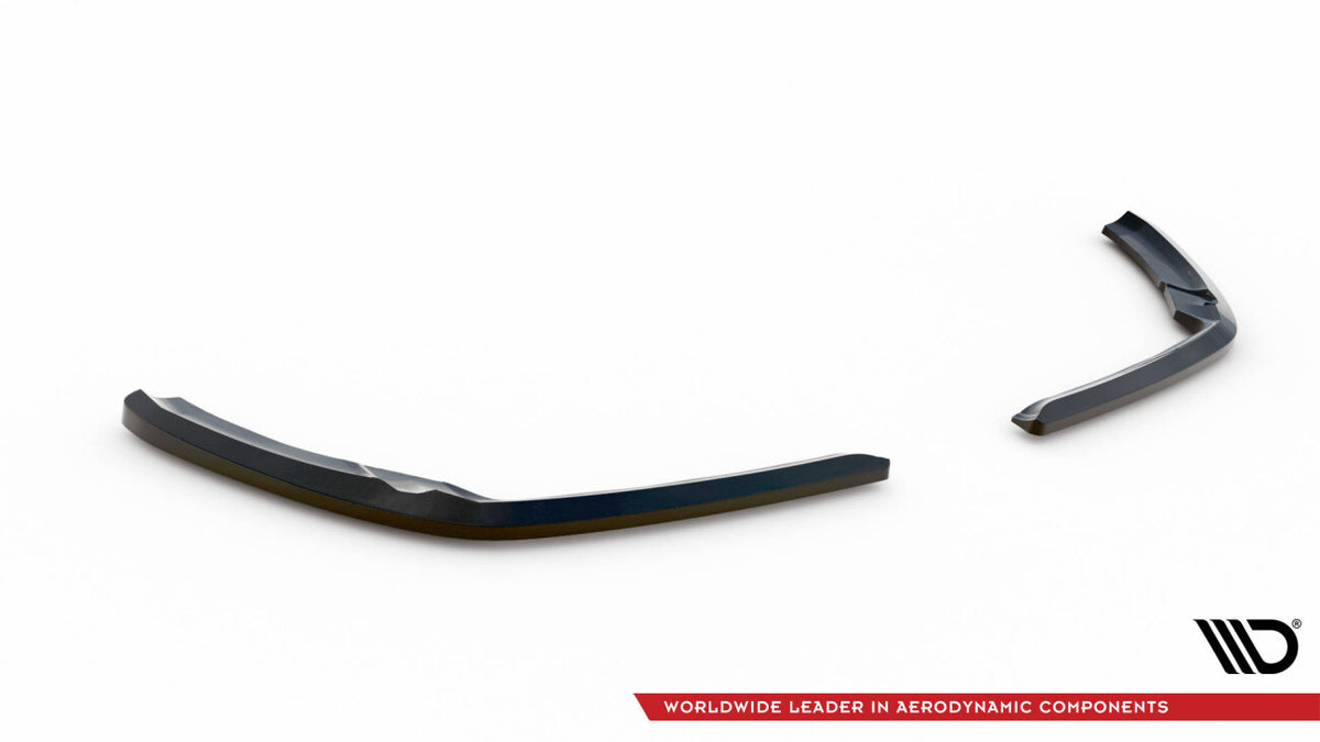 Diffusor Flaps passend für Porsche 718 Cayman 982c schwarz Hochglanz