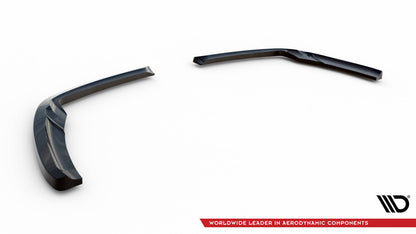 Diffusor Flaps passend für Porsche 718 Cayman 982c schwarz Hochglanz