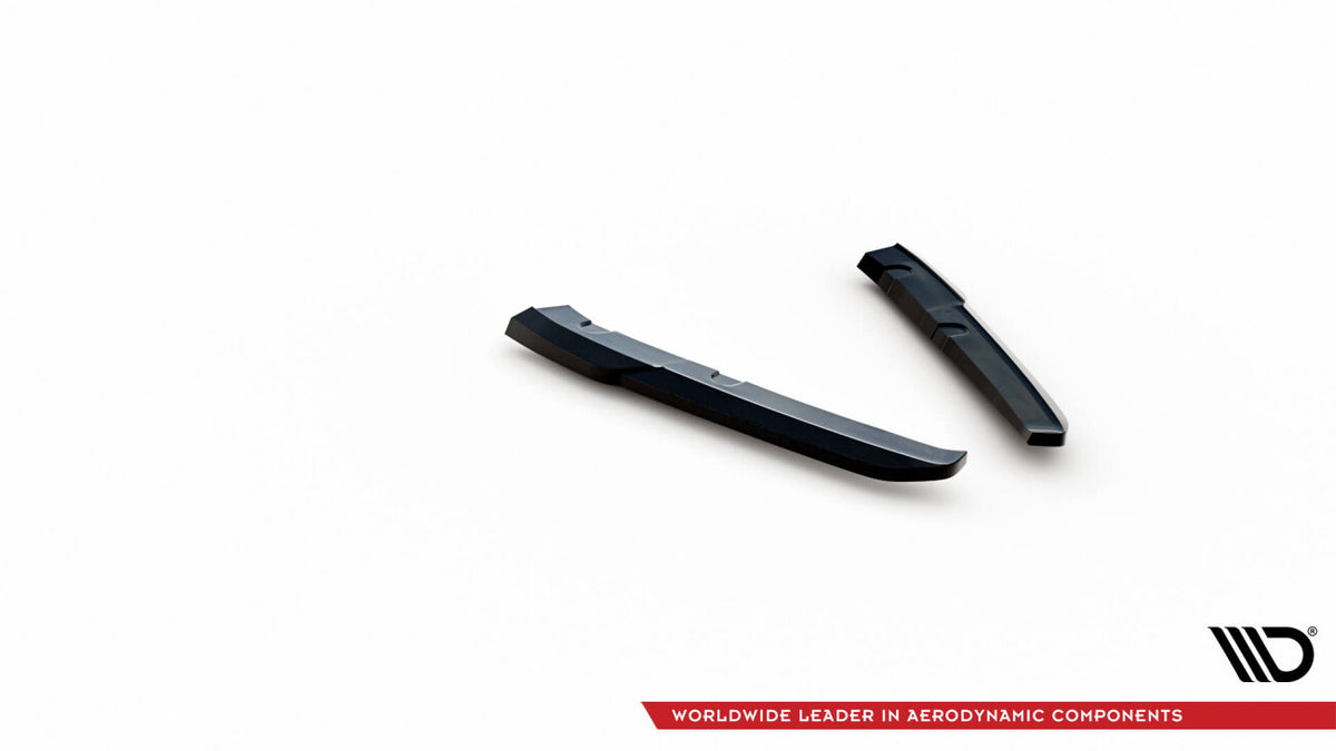Diffusor Flaps passend für Porsche 911 992 GT3 schwarz Hochglanz