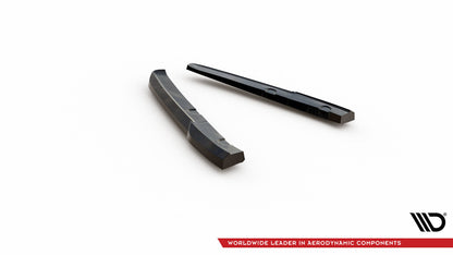 Diffusor Flaps passend für Porsche 911 992 GT3 schwarz Hochglanz