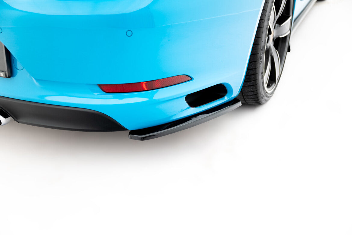 Diffusor Flaps passend für Porsche 911 Carrera 991 FL schwarz Hochglanz