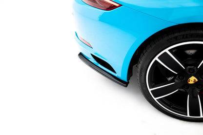 Diffusor Flaps passend für Porsche 911 Carrera 991 FL schwarz Hochglanz