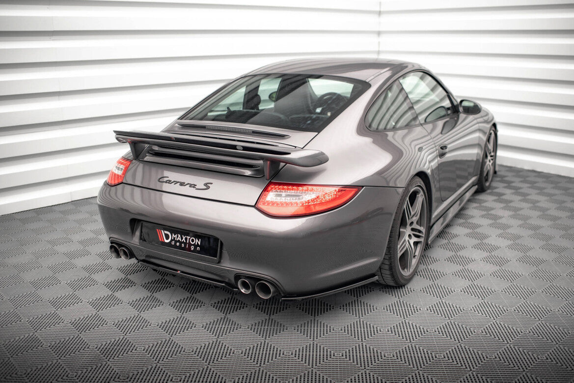 Diffusor Flaps passend für Porsche 911 Carrera / Carrera GTS 997 FL schwarz Hochglanz